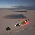 Acampando nos Lençóis Maranhenses