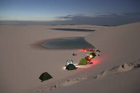 Acampando nos Lençóis Maranhenses