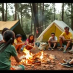 Educação Ambiental no Camping: Como Ensinar Crianças a Serem Guardiãs da Natureza