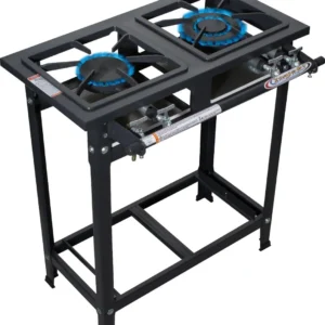 Fogão Baixa Pressão 2 Bocas Industrial 30x30 Económico Itajo Gas