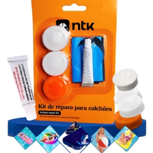 Kit Reparo Conserto Furo Remendo Colchão Inflável Boia Tampa