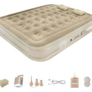 Modofo Colchão Inflável Queen Com Bateria De Lítio Integrada
